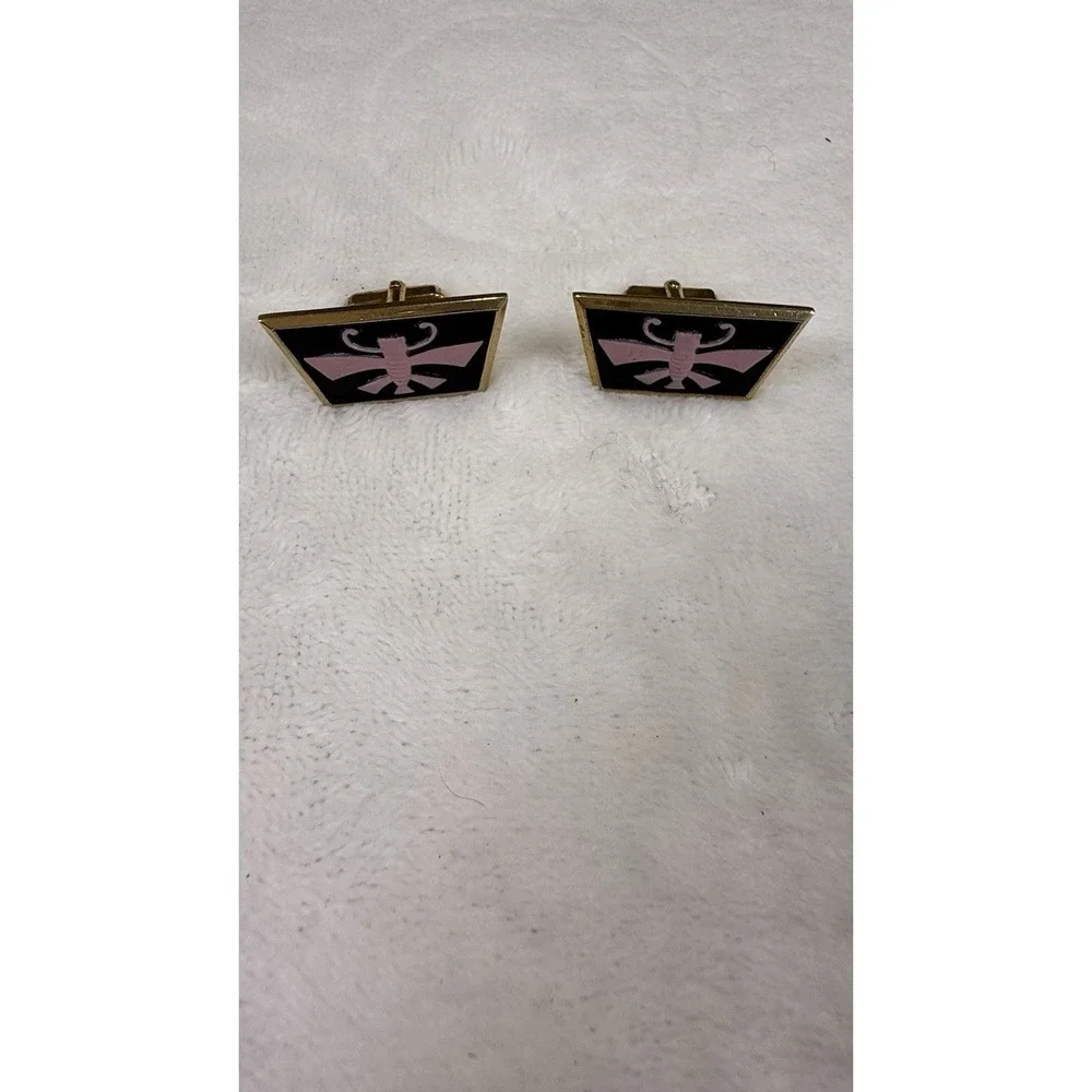 Vintage Gold Tone Cufflinks Lot Mens Formal Dress Shirt Accessories